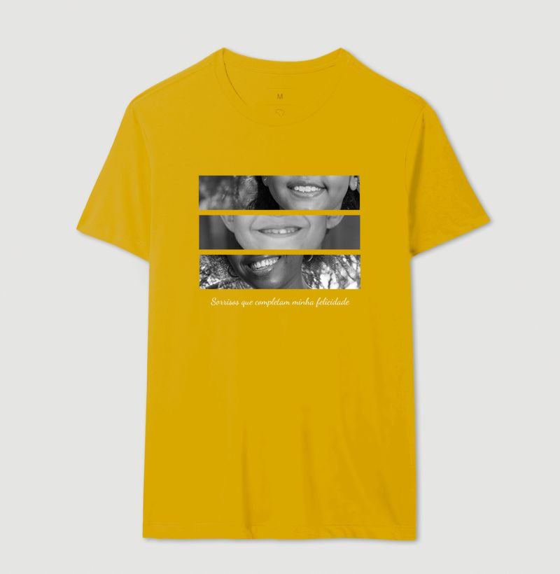 Camiseta Sorrisos de Felicidade
