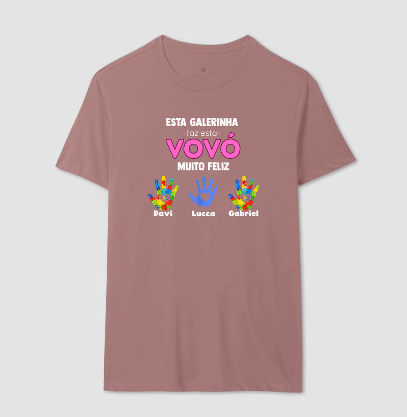 #6408 Arilde Junior CAMISETA ROSA M
