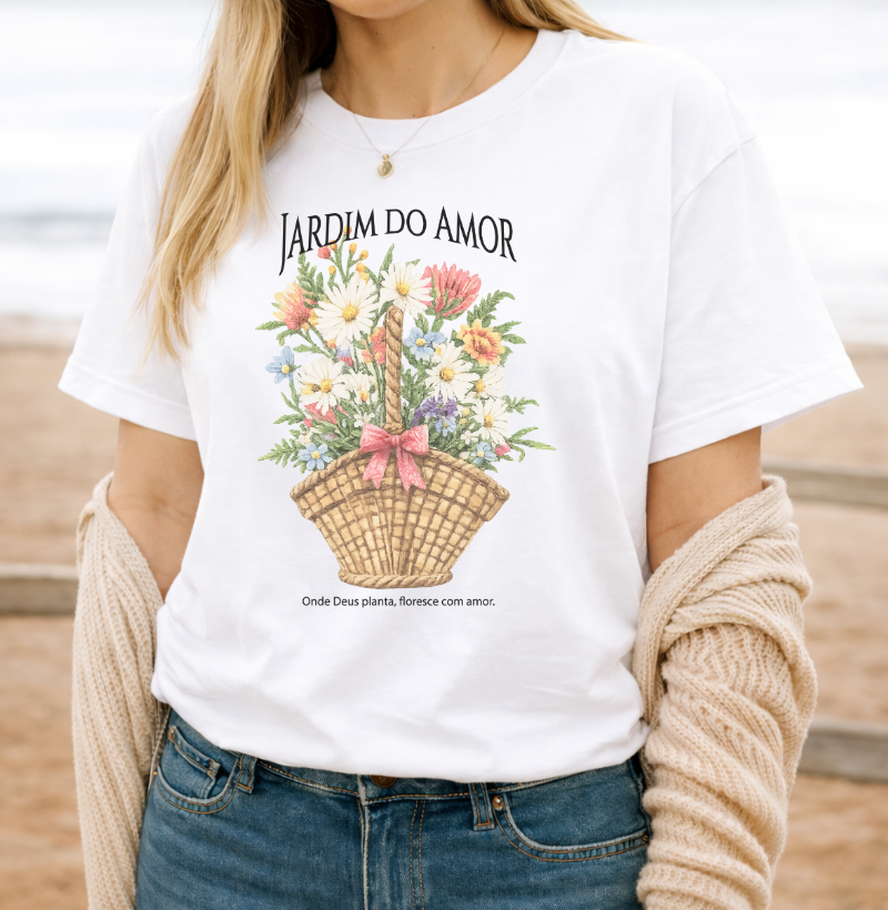 Camiseta Jardim de Amor