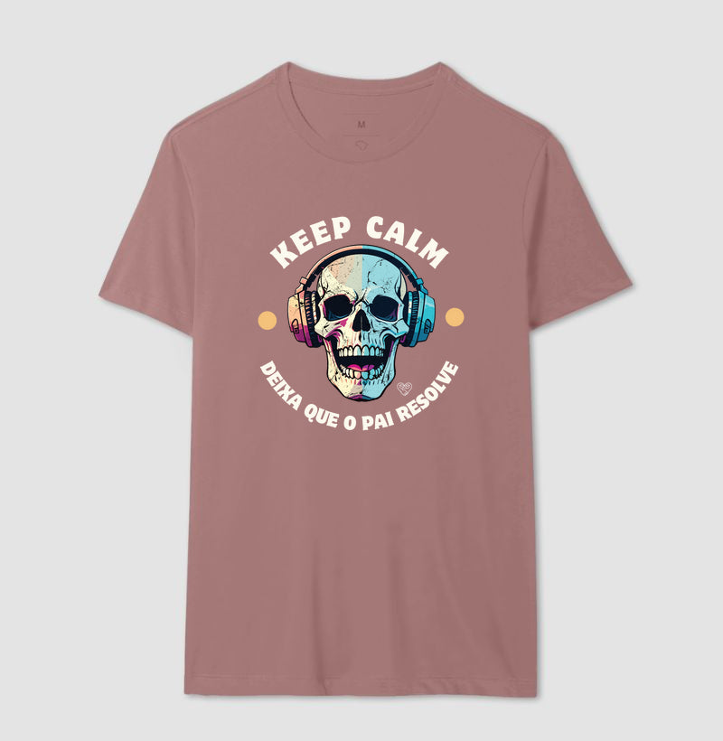Camiseta Pai - Deixa que o Pai resolve