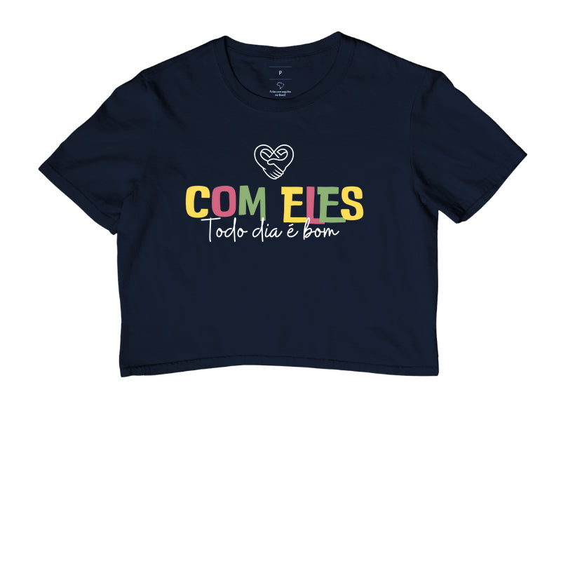 Cropped Família - Com eles