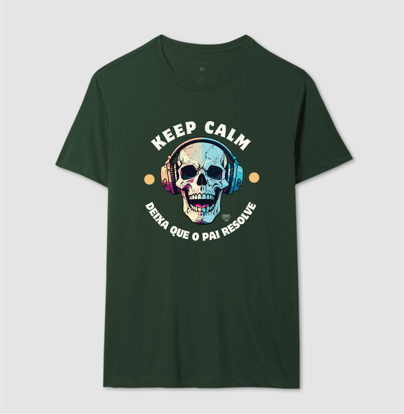 Camiseta Pai - Deixa que o Pai resolve