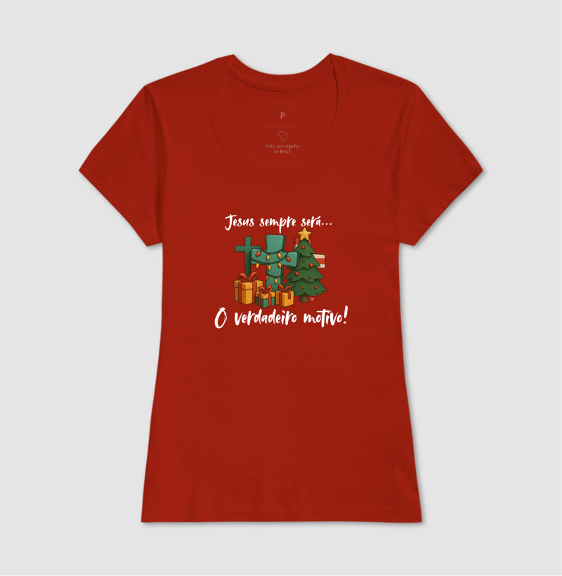 Camiseta verdadeiro sentido do natal