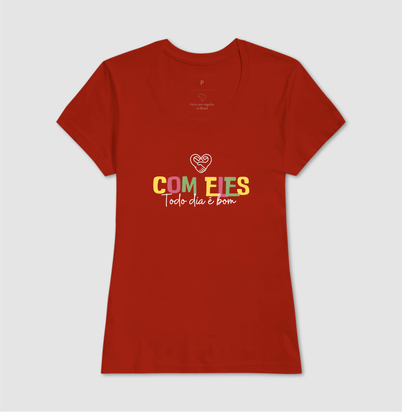 Camiseta Família - Com eles