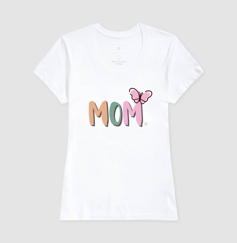 Camiseta Mãe -Mom