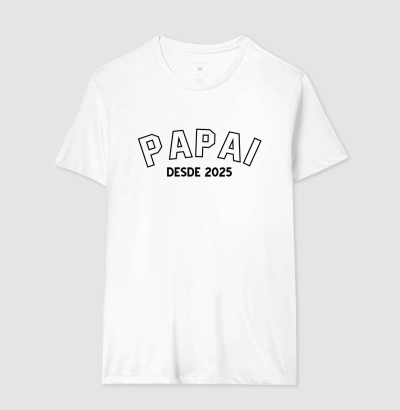 Camiseta Pai - Papai e ano