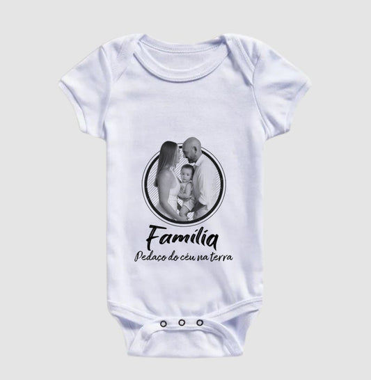 Body Infantil Personalizado - Pedaço de Céu na Terra