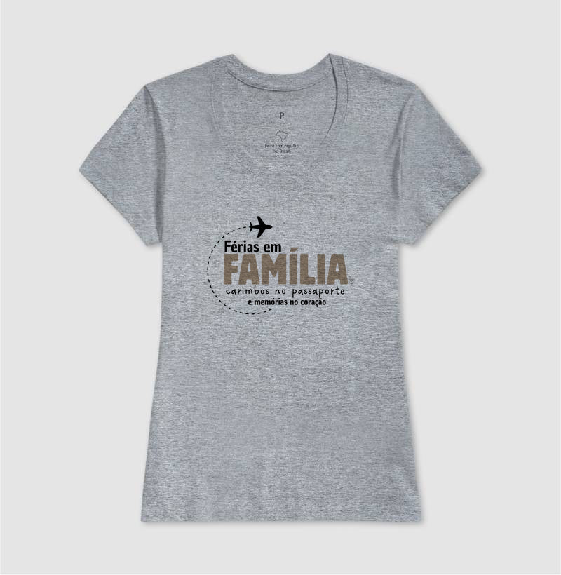 Camiseta - Férias em Família