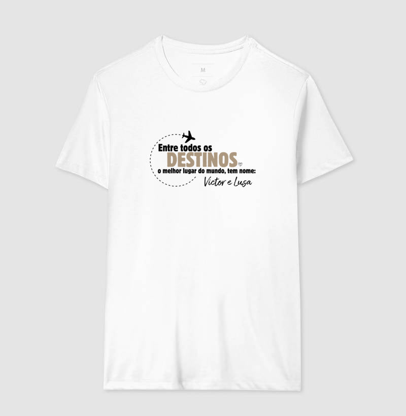 Camiseta - Entre todos os Destinos