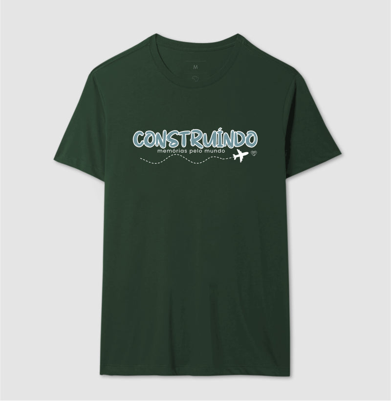 Camiseta Viagem Construindo Memórias pelo Mundo
