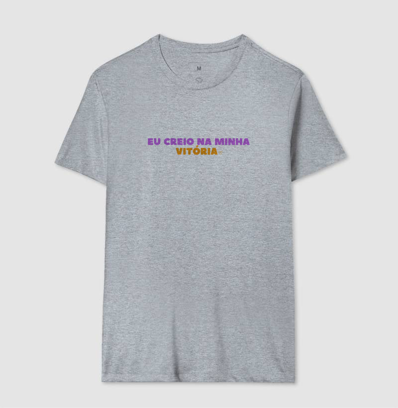 Camiseta Personalizada - Eu creio na vitória