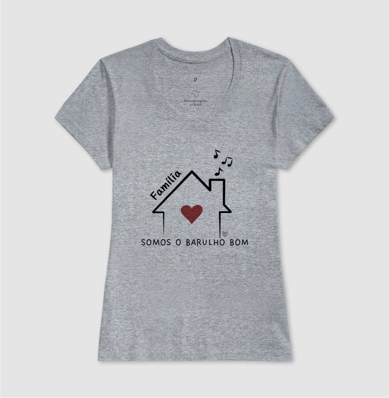 Camiseta Família - Somos o barulho bom