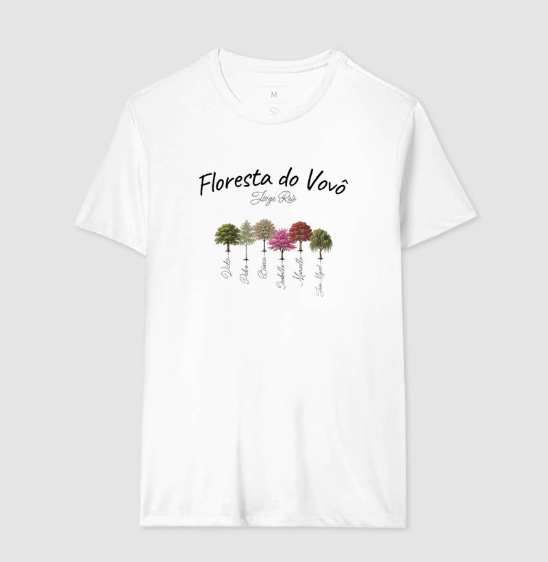 Camiseta Personalizada - Floresta do Vovô