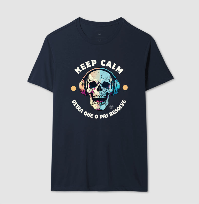 Camiseta Pai - Deixa que o Pai resolve