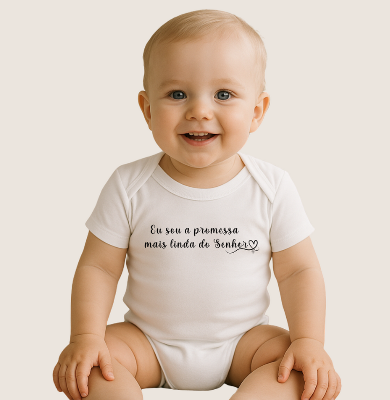 Body Personalizado - Eu sou a promessa