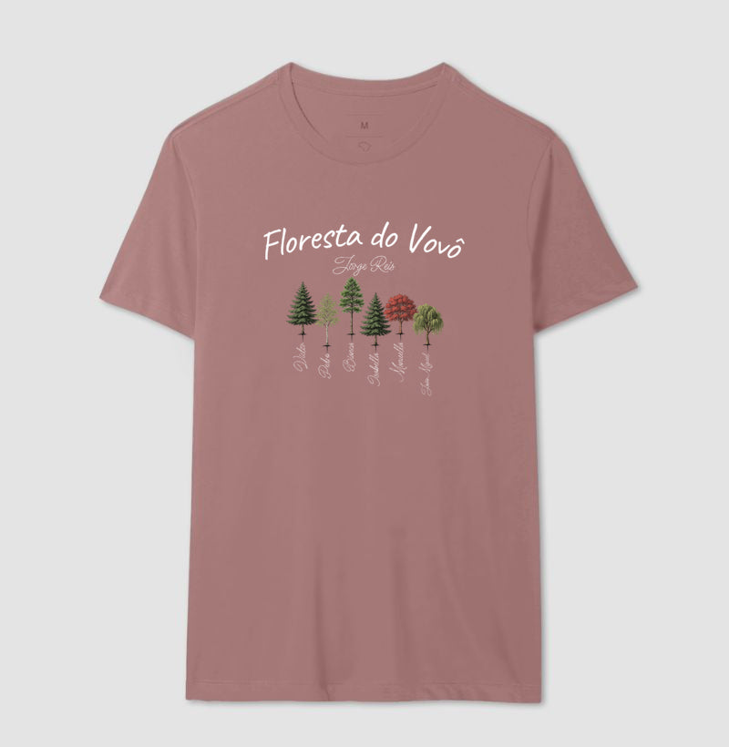 Camiseta Personalizada - Floresta do Vovô