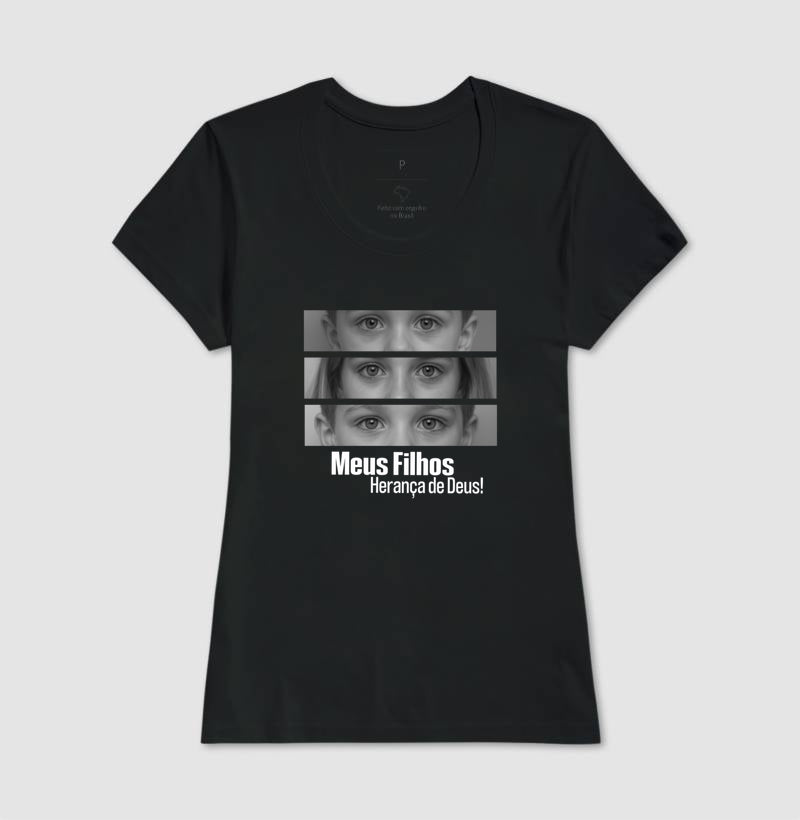 Camiseta Personalizada Olhares