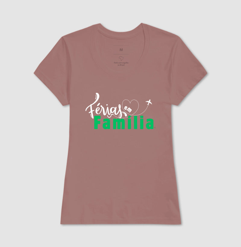 Camiseta - Férias em Família