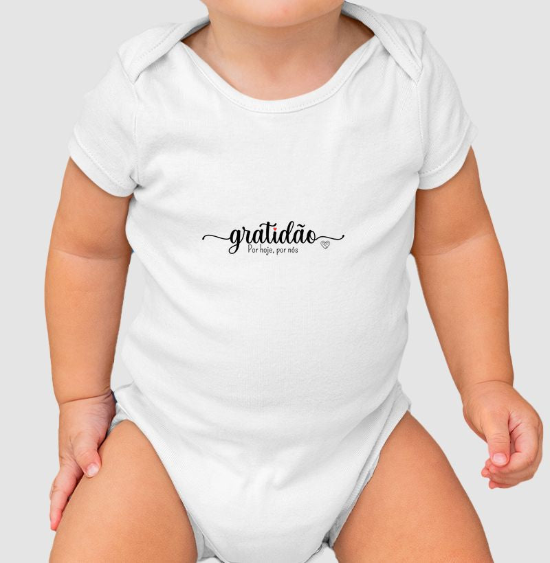 Body Infantil Gratidão