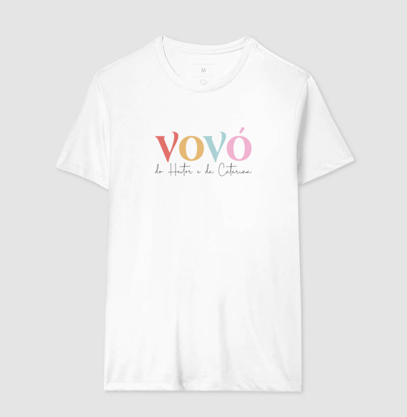Camiseta - Vovó Colorida