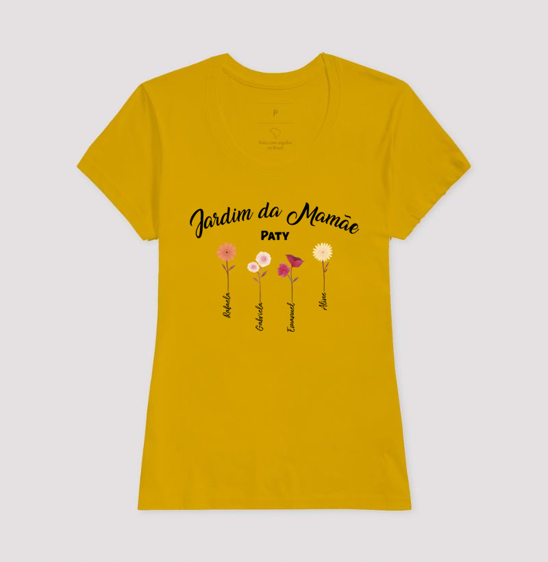 Camiseta Personalizada - Jardim da Mamãe