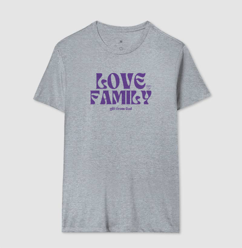 Camiseta Família - Love Family