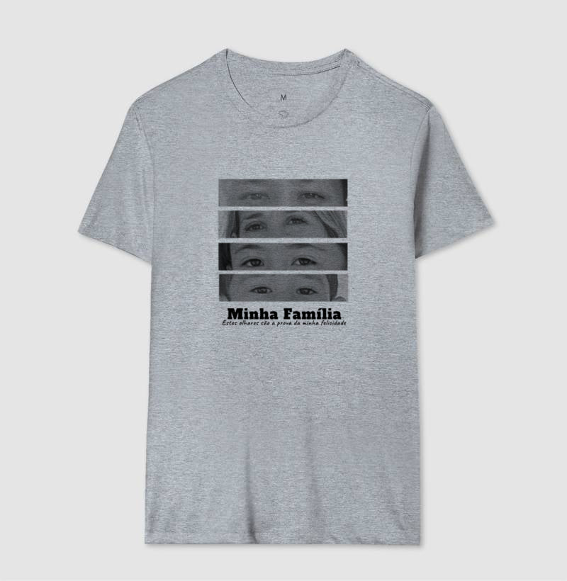 Camiseta Personalizada Família - Olhares