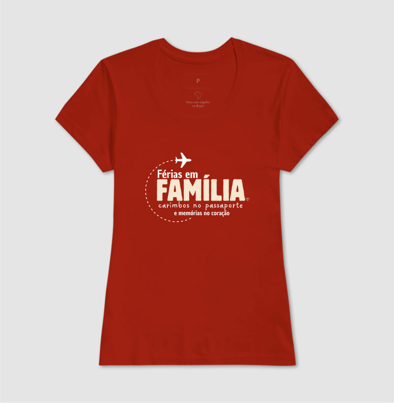 Camiseta - Férias em Família