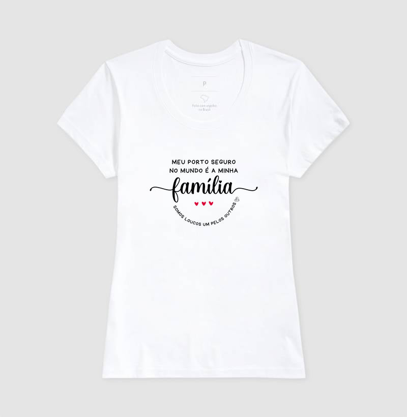 Camiseta Família - Loucos um pelo outro