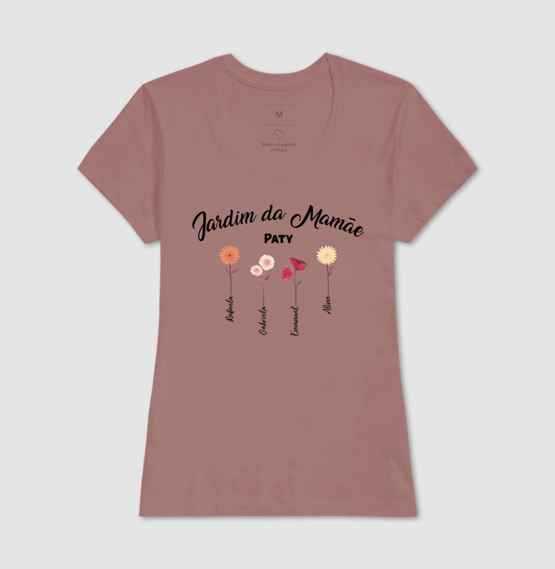 Camiseta Personalizada Jardim da Mamãe