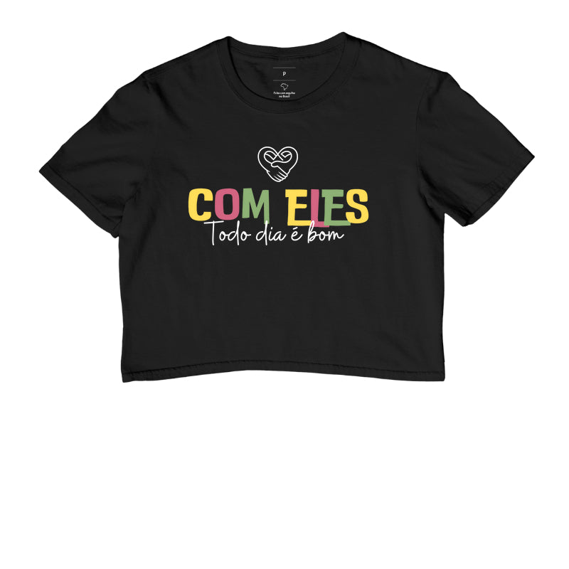 Cropped Família - Com eles