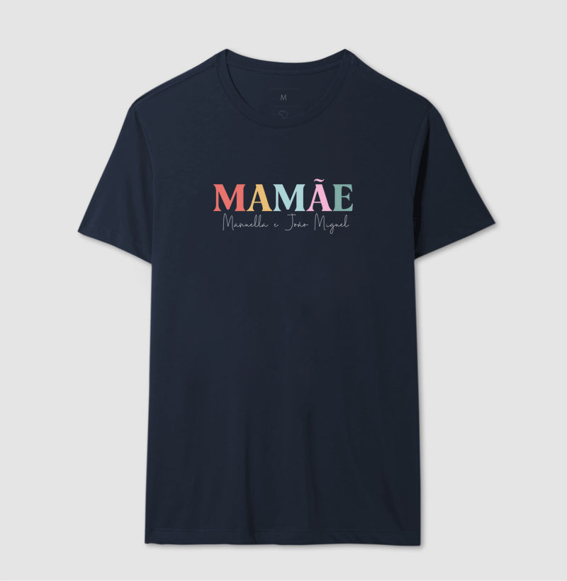 Camiseta - Mamãe colorida