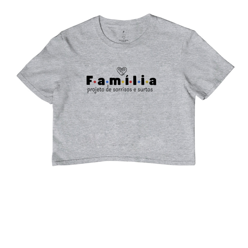 Cropped - Família Projeto de sorrisos e caos