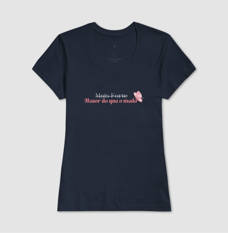 Camiseta Personalizada - Maior do que o Medo
