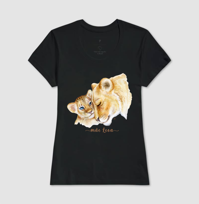 Camiseta Mãe - Leoa