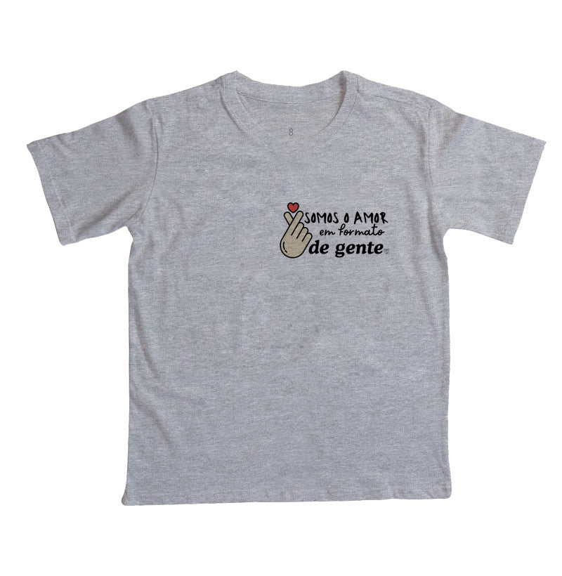 Camiseta Infantil Família Formato de Gente