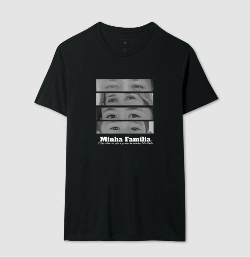 Camiseta Personalizada Família - Olhares