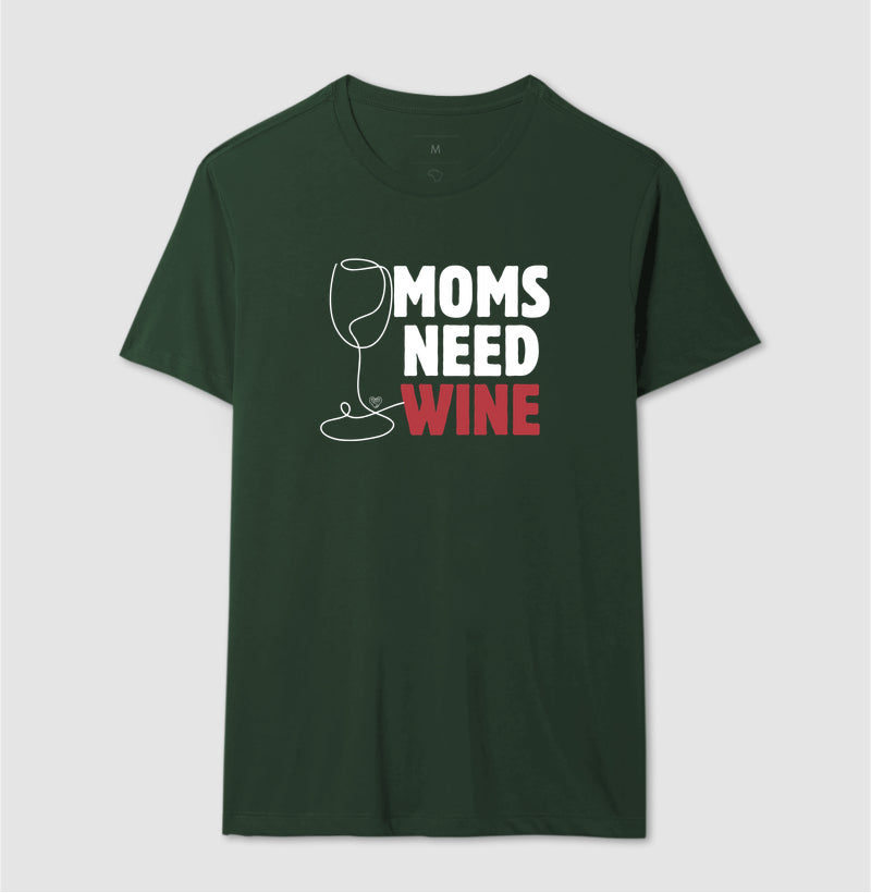Camiseta Moms Need Wine