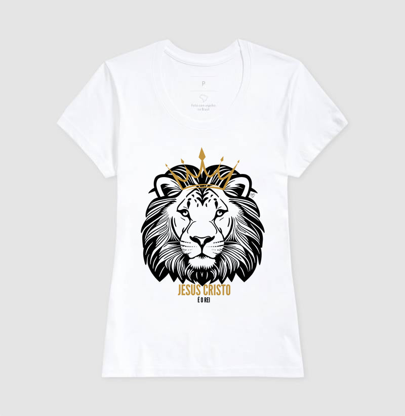 Camiseta - Jesus Cristo é o Rei