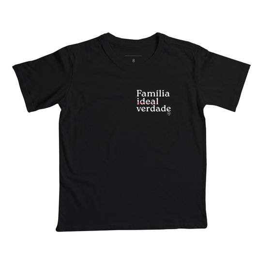 Camiseta Infantil Família De verdade