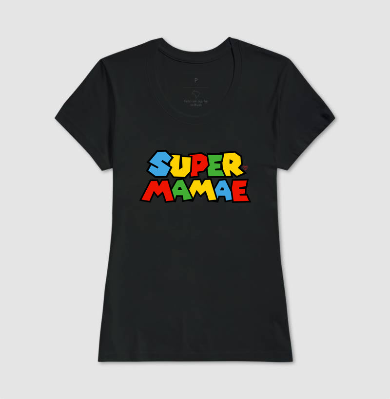 Camiseta Mãe - Super mamãe