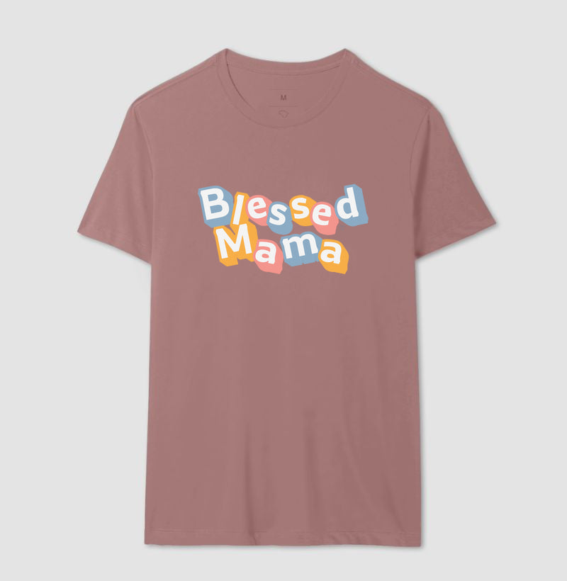 Camiseta Mãe - Blessed Mama