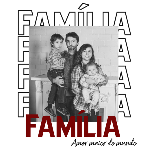 Body Infantil Personalizado Família Amor maior do mundo