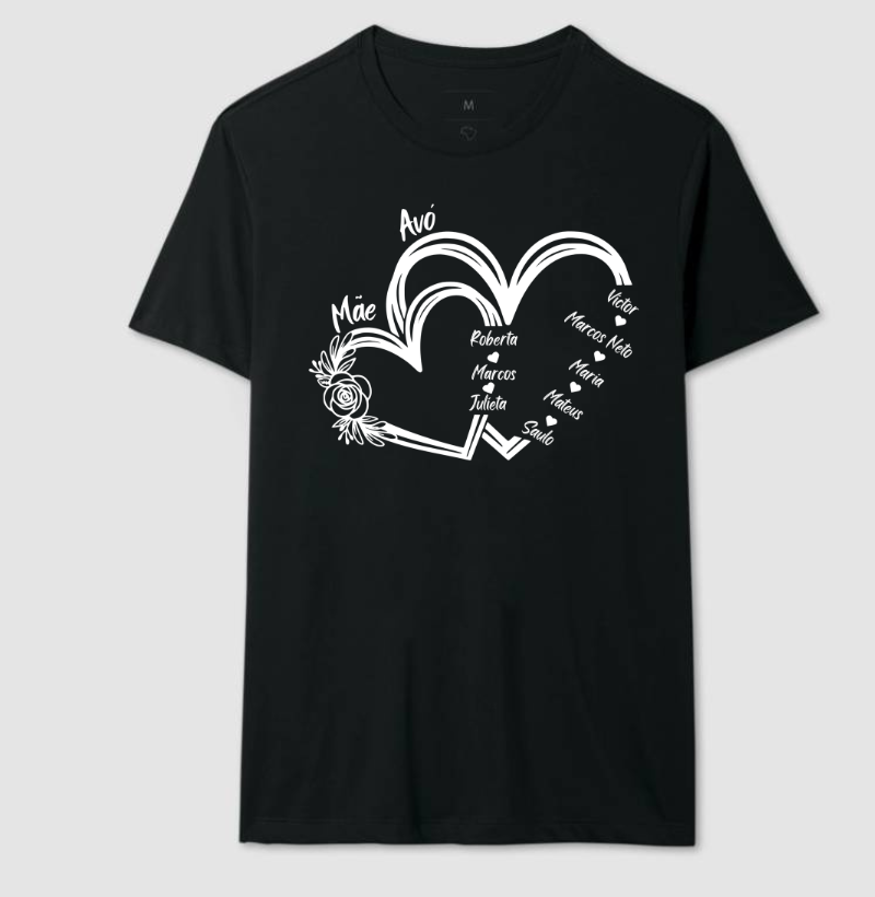 Refazer 6932 - Camiseta Preta GG