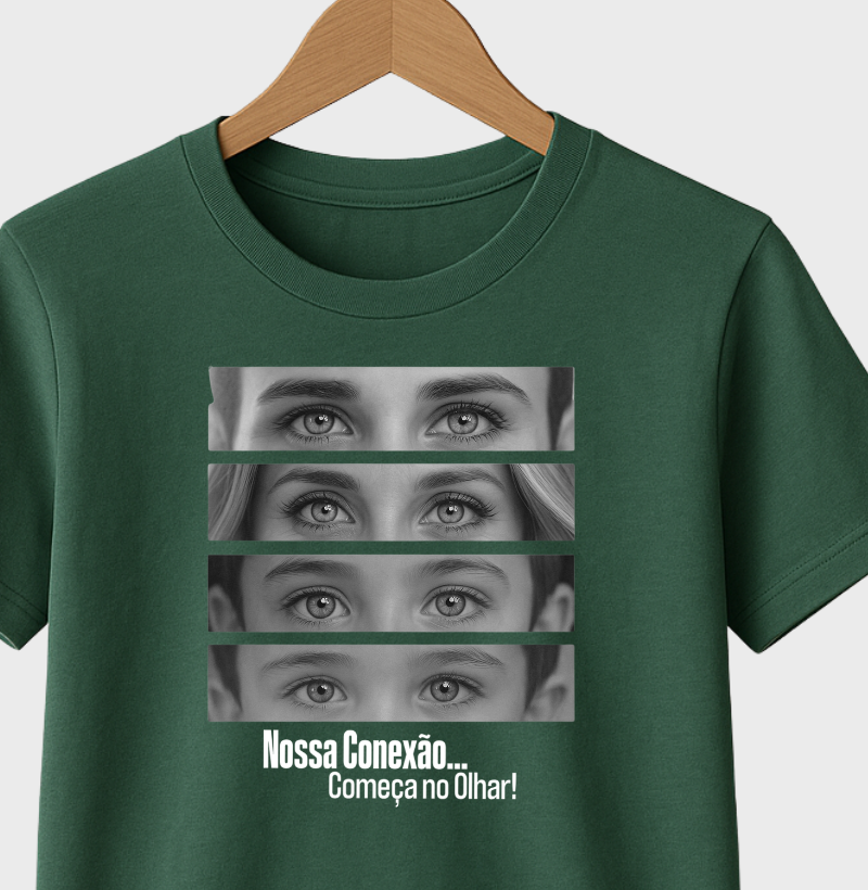 Camiseta Personalizada Olhares