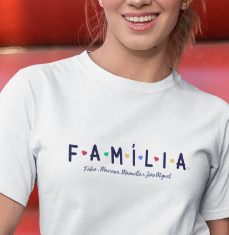 Camiseta - Família Divertida