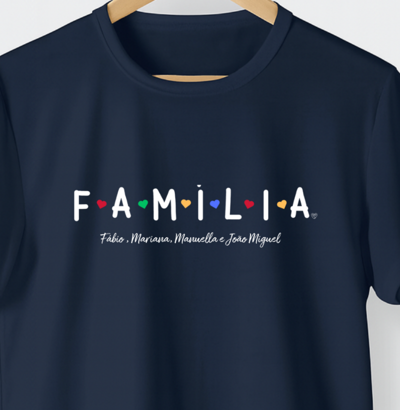 Camiseta - Família Divertida