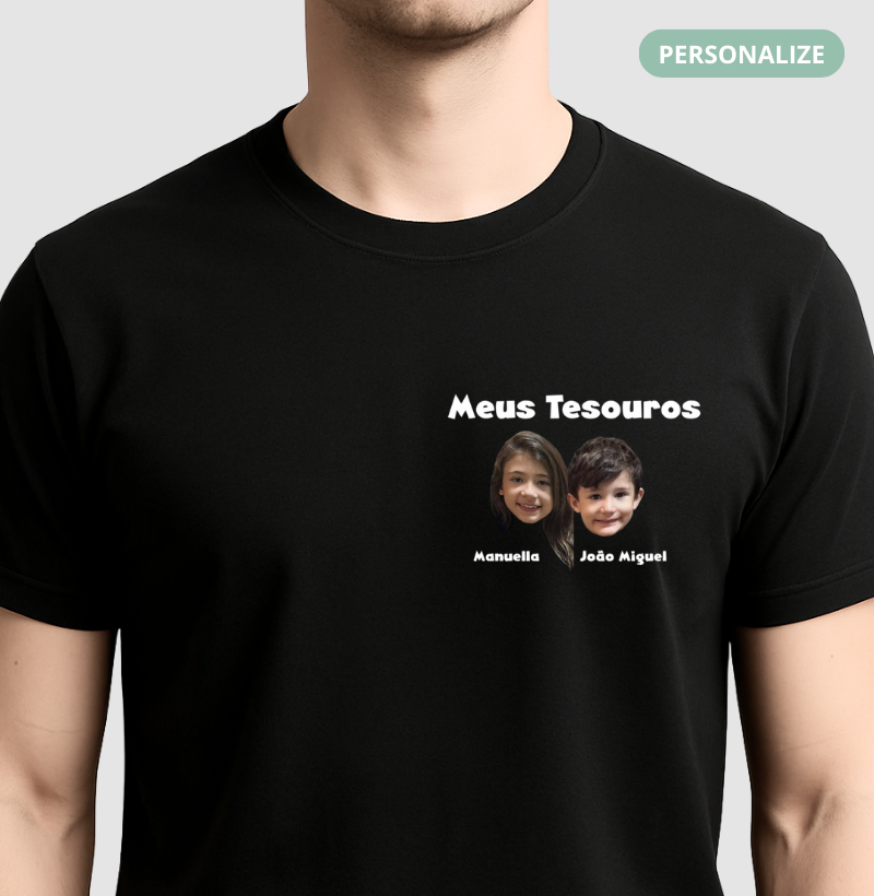 Camiseta - Meus Tesouros