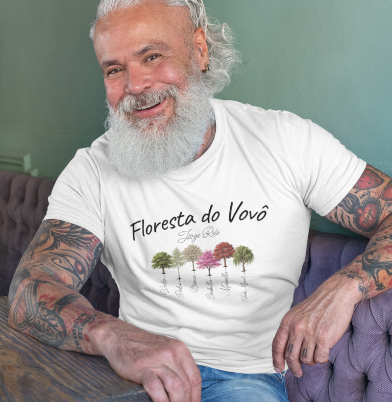Camiseta Personalizada - Floresta do Vovô