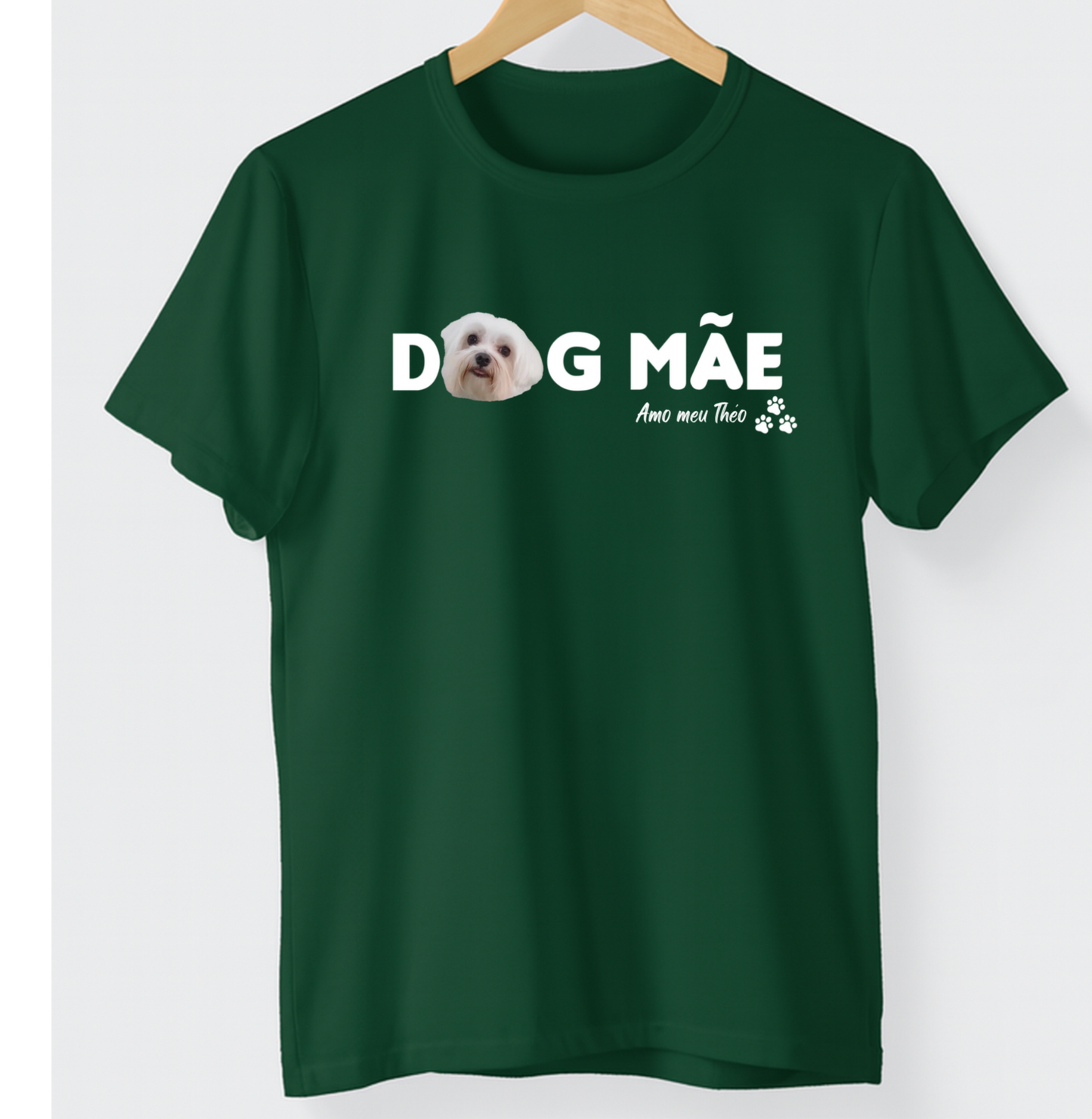 Camiseta Personalizada Mãe de Cachorro e Gato (DOG e CAT)